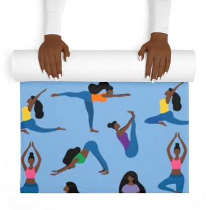 Yoga Poses Yoga Mat - The Trini Gee