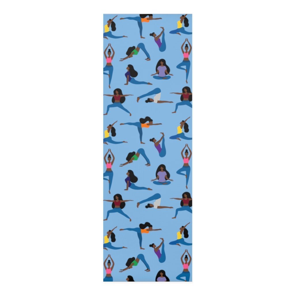 Yoga Poses Yoga Mat - The Trini Gee