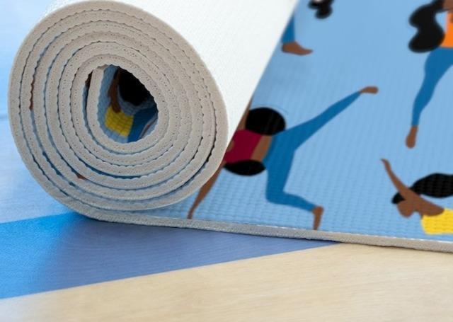 Yoga Poses Yoga Mat - The Trini Gee