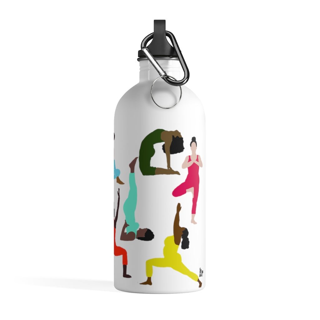 Yoga Women Water Bottle - The Trini Gee