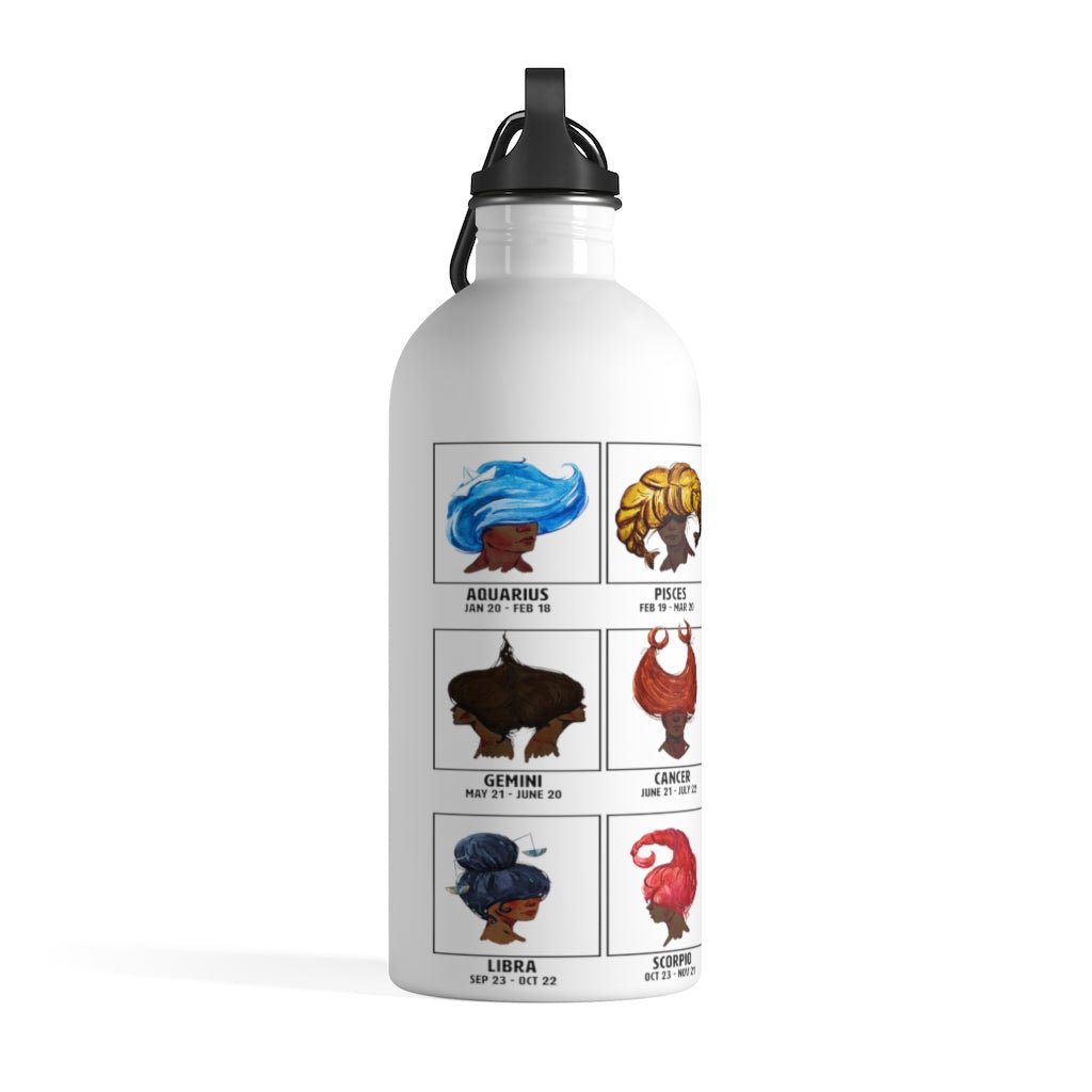 Zodiac Signs Water Bottle - The Trini Gee